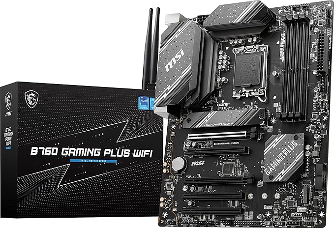 MSI B760 Gaming Plus WiFi Gaming Motherboard