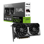 ASUS Dual GeForce RTX 5060 Ti 8GB GDDR7 OC Edition Graphics Card asus