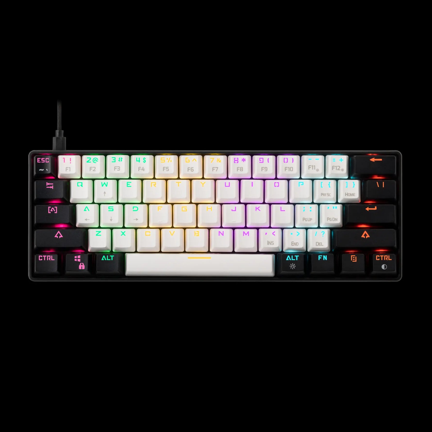 GAMDIAS AURA GK2 RGB Mechanical Gaming Keyboard (Red Switch)