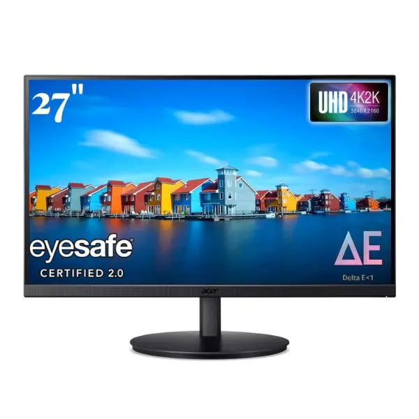 Acer CB272K 27 Inch UHD 4K 3840 X 2160 Pixels IPS Backlit LED LCD Monitor