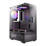 Antec VCX300 ARGB ATX Mid Tower Gaming Cabinet (Black)
