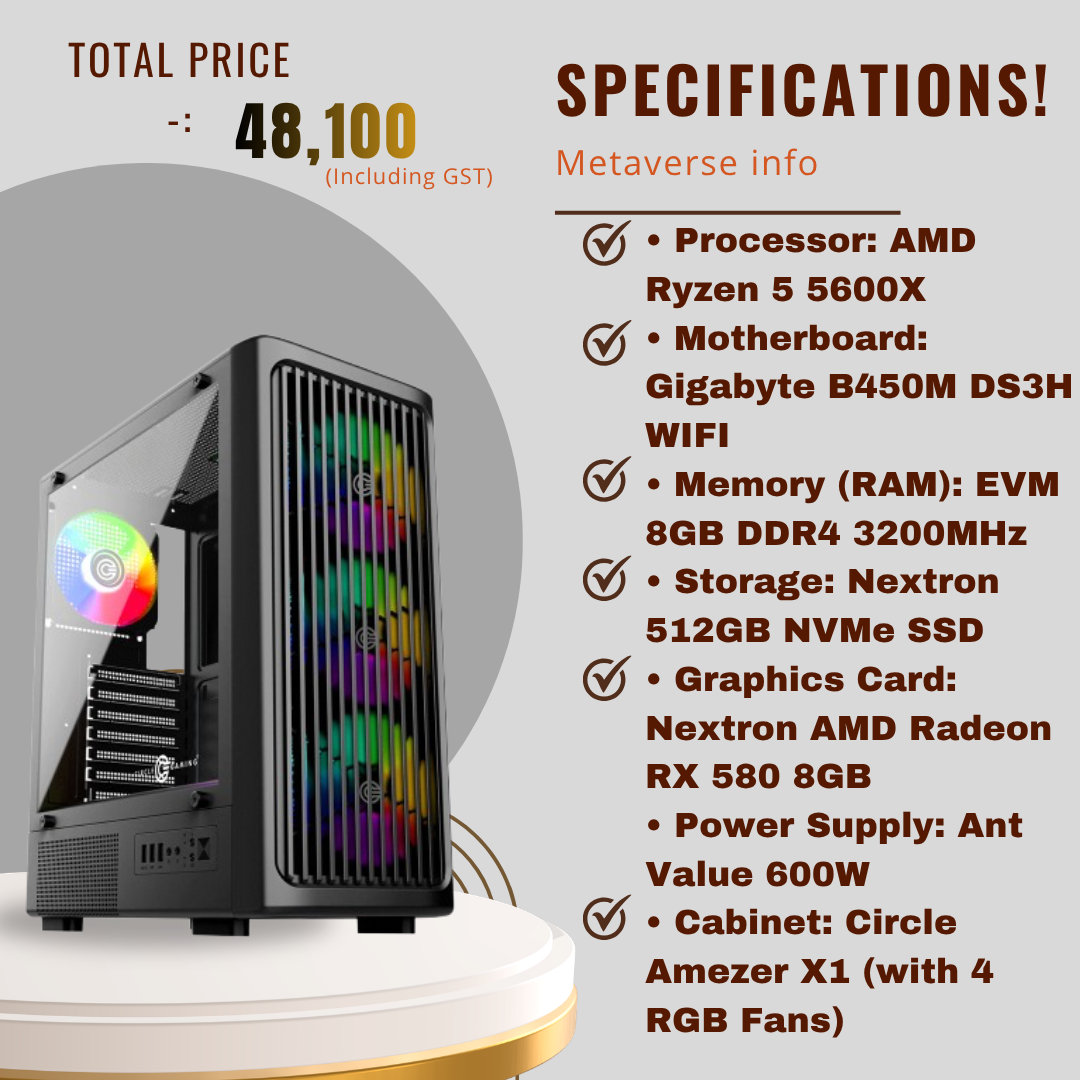 AMD Ryzen 5 5600X | RX 580 Gaming Build