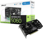 PNY NVIDIA GeForce RTX™ 5060 OC Dual-Fan Graphics Card