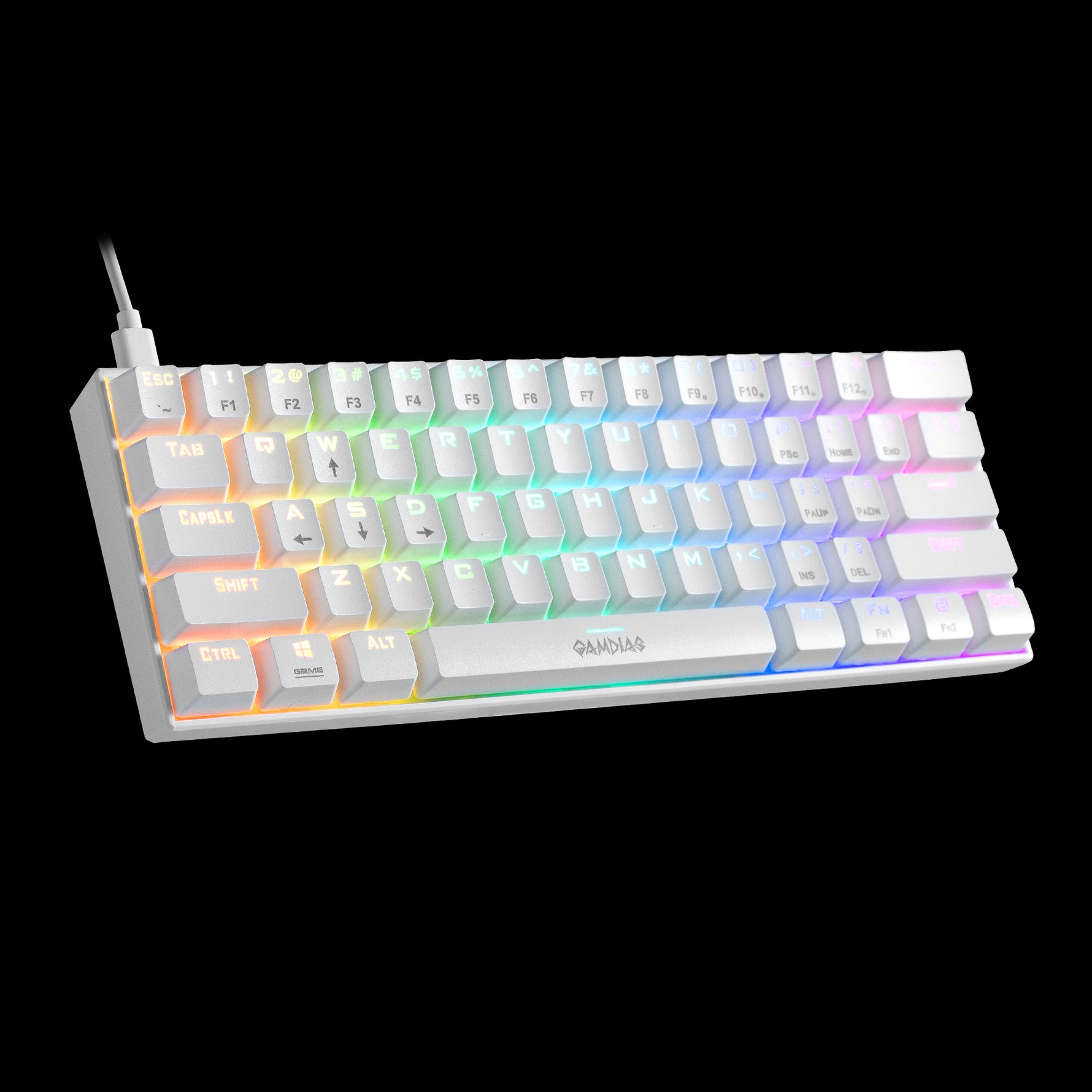 HERMES E3 MECHANICAL KEYBOARD WHITE COLOUR