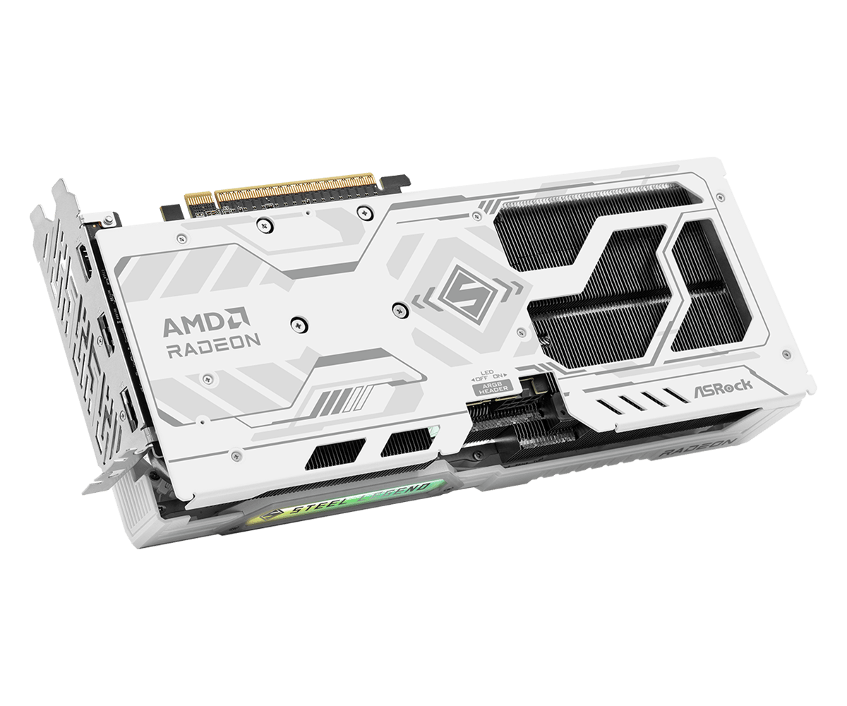 ASRock Radeon RX 9060 XT 8GB GDDR6 Steel Legend Graphics Card