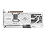 ASRock Radeon RX 9070 XT 16GB GDDR6 Steel Legend White Graphics Card