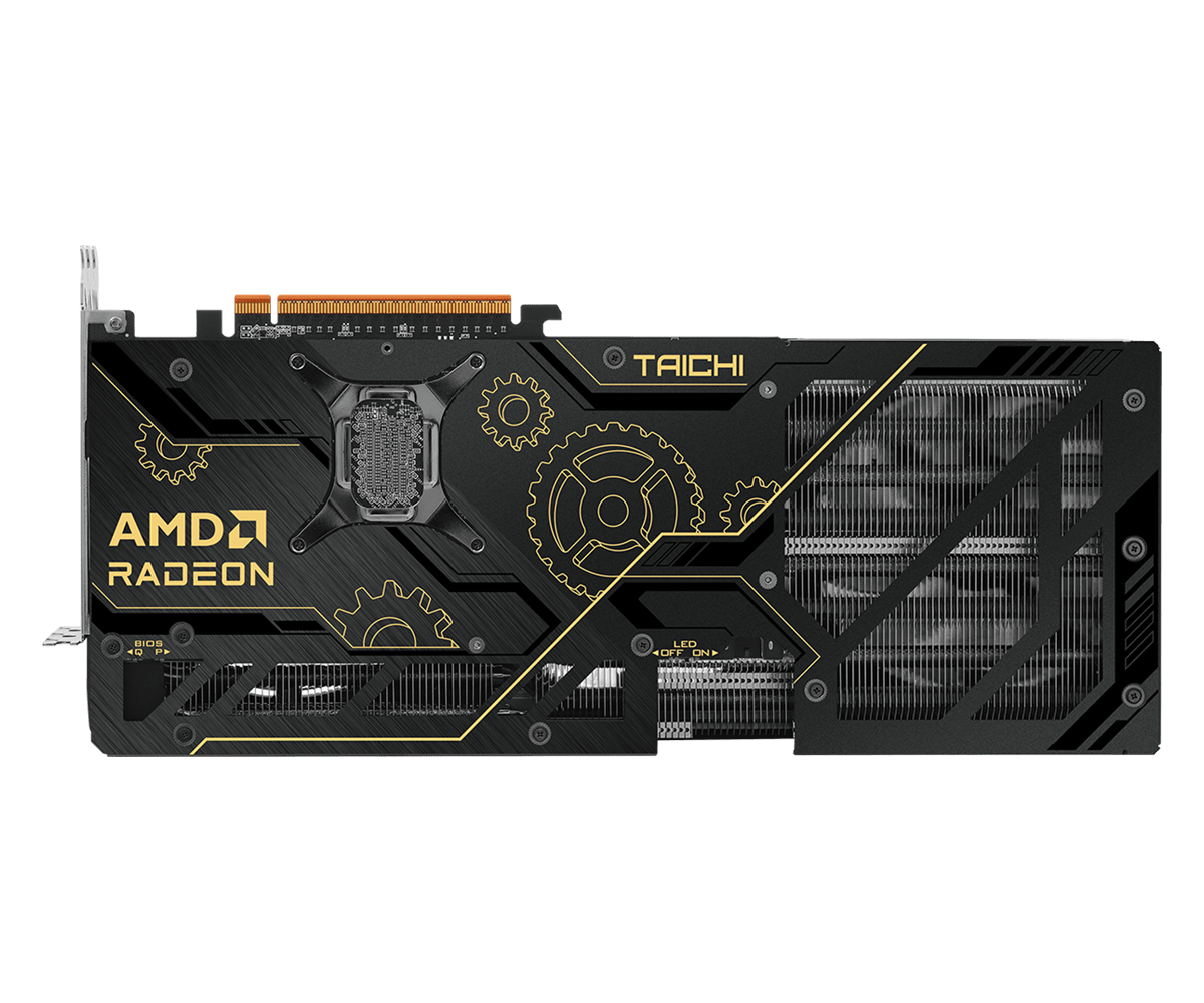 ASRock Radeon RX 9070 XT 16GB GDDR6 Taichi Graphics Card