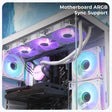ZEBRONICS AIO360V White 360mm Liquid CPU Cooler | Intel & AMD