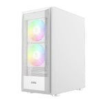 Gamdias Aura GC6 WH ARGB White ATX Mid Tower Case