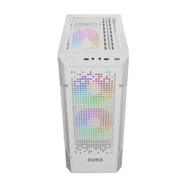Gamdias Aura GC7 WH ARGB ATX Mid Tower Case