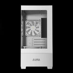 Gamdias Aura GC9M White ARGB M-ATX Mini Tower Case