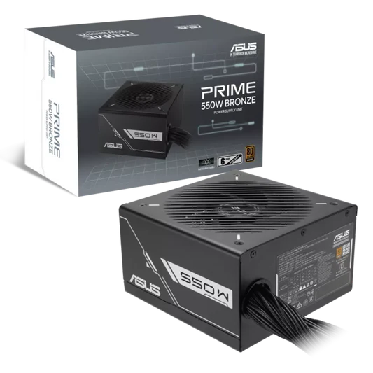 ASUS Prime 550B 80+ Bronze ATX 2.0 Non Modular Power Supply ( 550W )