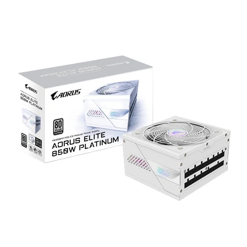 GIGABYTE Aorus Elite 850W Platinum ICE Fully Modular Smps