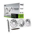ASUS Prime RTX 5070 OC 12GB GDDR7 White Graphics Card