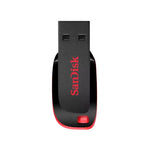 SanDisk Cruzer Blade 8GB USB 2.0 Red Pen Drive