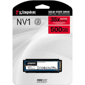 Kingston NV1 500GB NVMe PCIe SSD