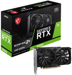 MSI GeForce RTX 3050 6GB Ventus 2X OC Graphics Card